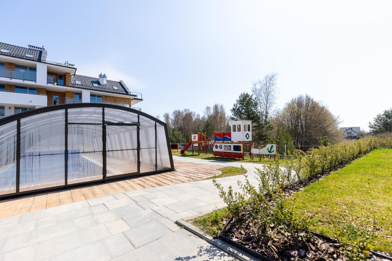 Apartament Z Basenem I Kominkiem ,,Baltic Sun” Sztutowo Exterior photo